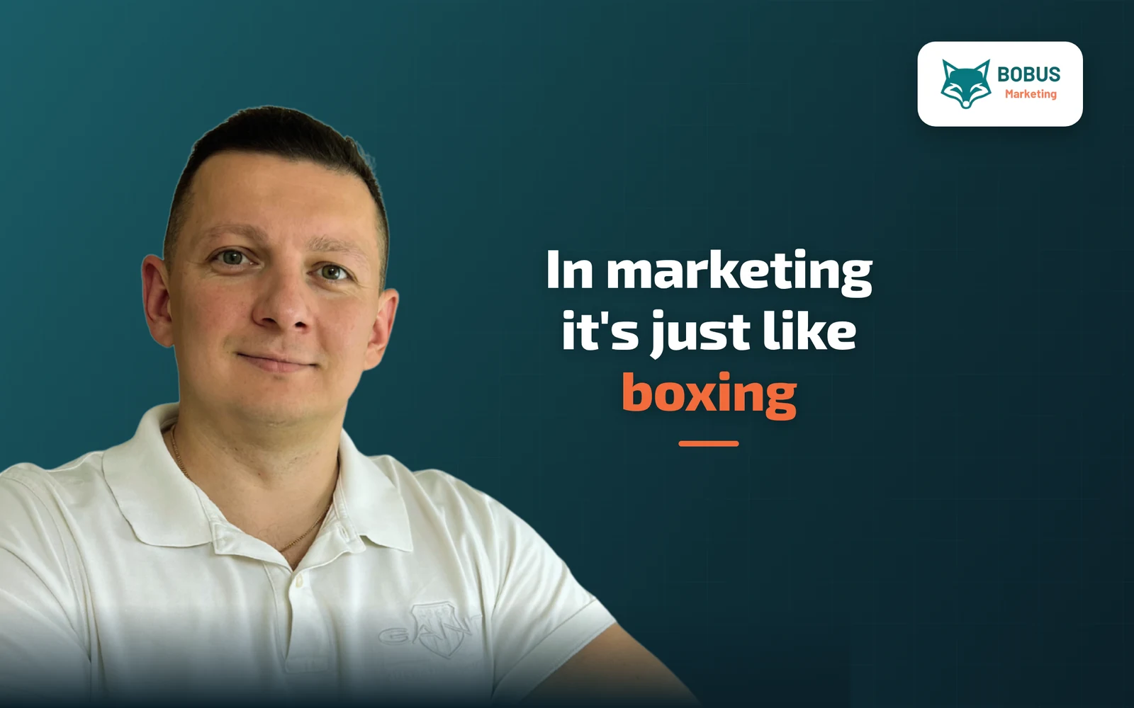 Marketing is like boxing
